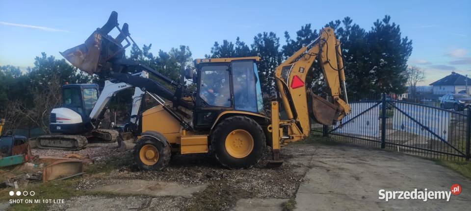 koparkoładowarka cat 428D CATERPILLAR 428 D Nowy Sącz