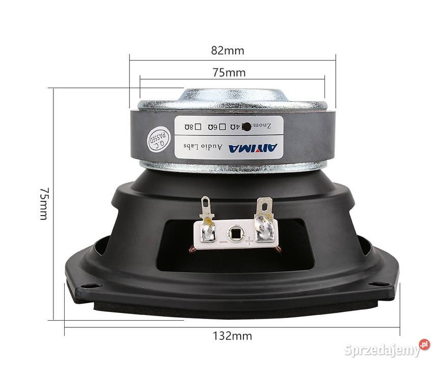 Głośnik 525 120mm 8ohm 120W bass subwoofer sprzedam
