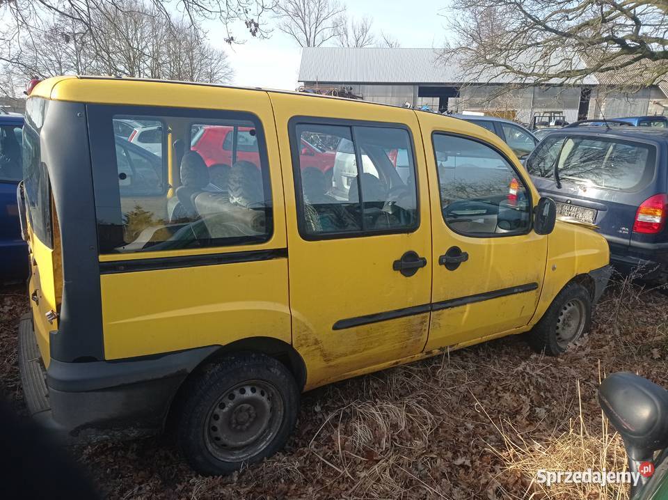 Fiat Doblo 16 Benzyna 76 kW 2004 r dawca części Rok produkcji 2004 Samochody na części Szklarka Myślniewska
