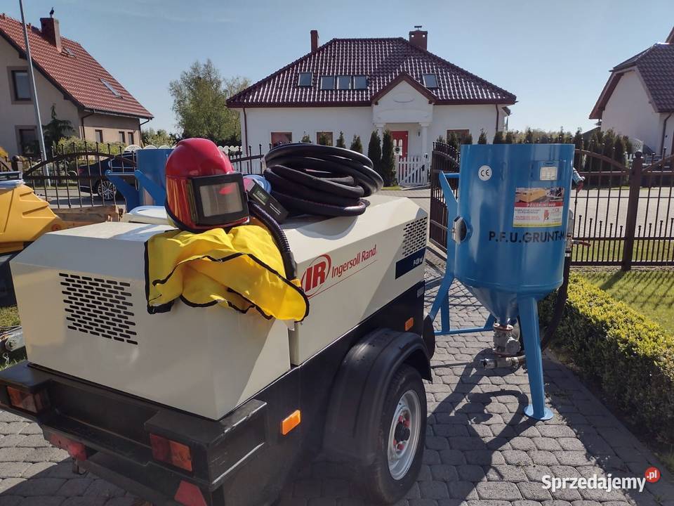 Atlas copco piaskarka sprężarka kompresor nieuszkodzony Szczecin