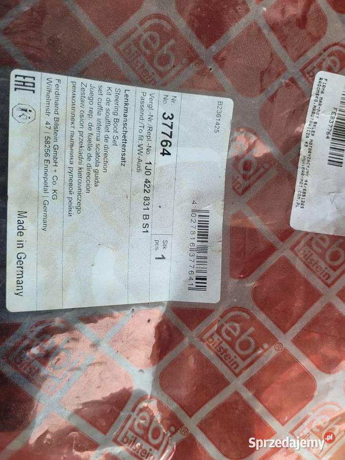 Febi 37764 osłona układ kierowniczy Zawieszenie i układ kierowniczy Płoszów sprzedam