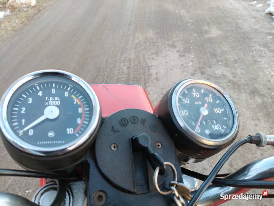 Motocykl MZ TS 250 1980r z dokumentami wielkopolskie Nowe Skalmierzyce