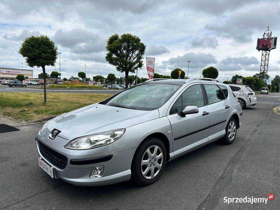 Peugeot 407 SW 16 Diesel 2006 Climatronic Rok produkcji 2006