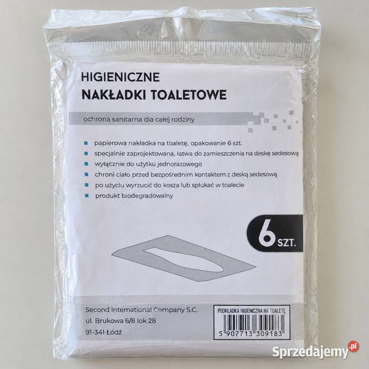 Higieniczne nakładki toaletowe biodegradowalne Łódź