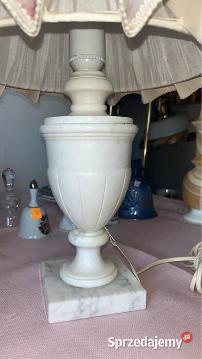 Retro Lampa onyksowa Elektryczna W kolorze Gdańsk sprzedam