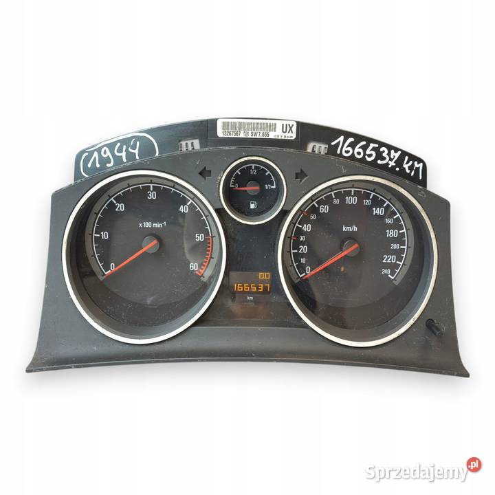 LICZNIK ZEGARY 13267567 UX Opel Astra H Zafira B