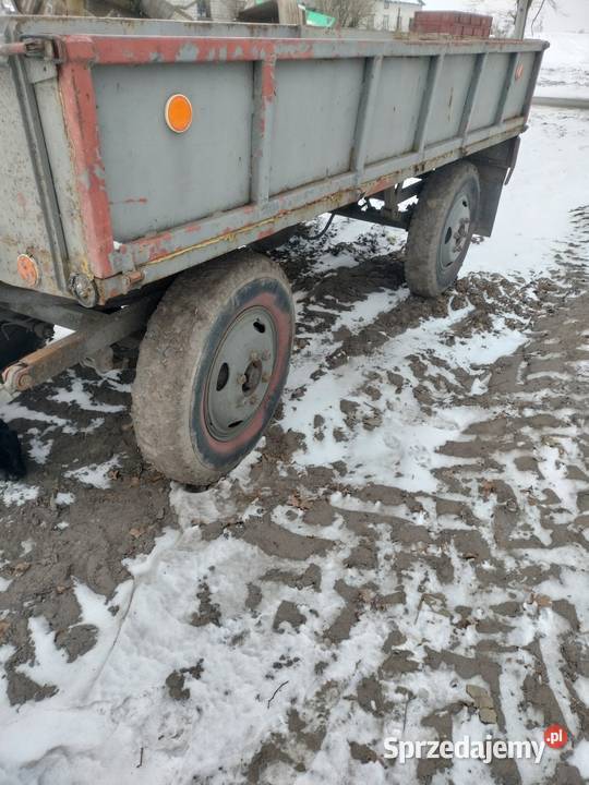 Przyczepa 3 t D44B sztywna autosan