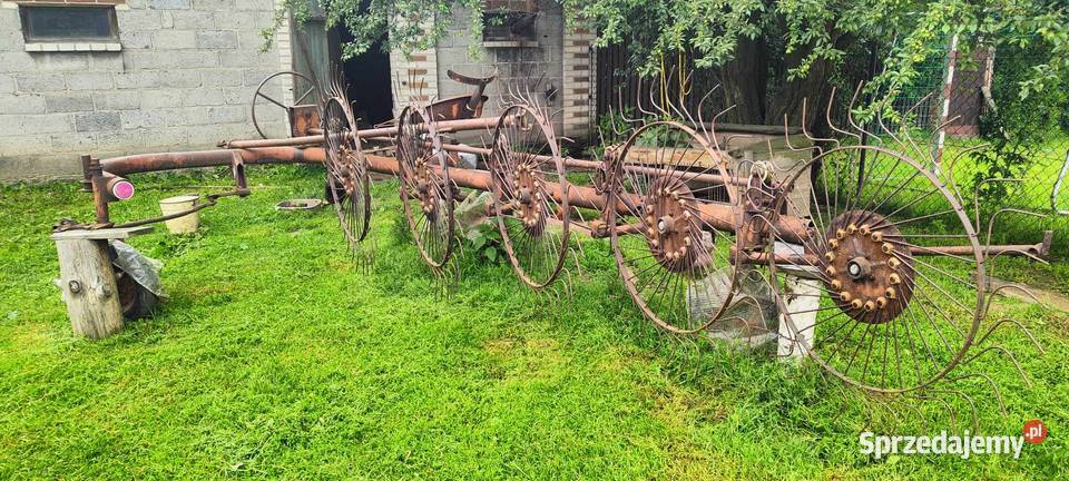 Zgrabiarka Pająk Przewracarka do siana grochu Zamość