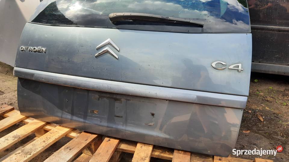 klapa bagażnika kompletna Citroen C4 grand osobowe Klapy bagażnika Dębno