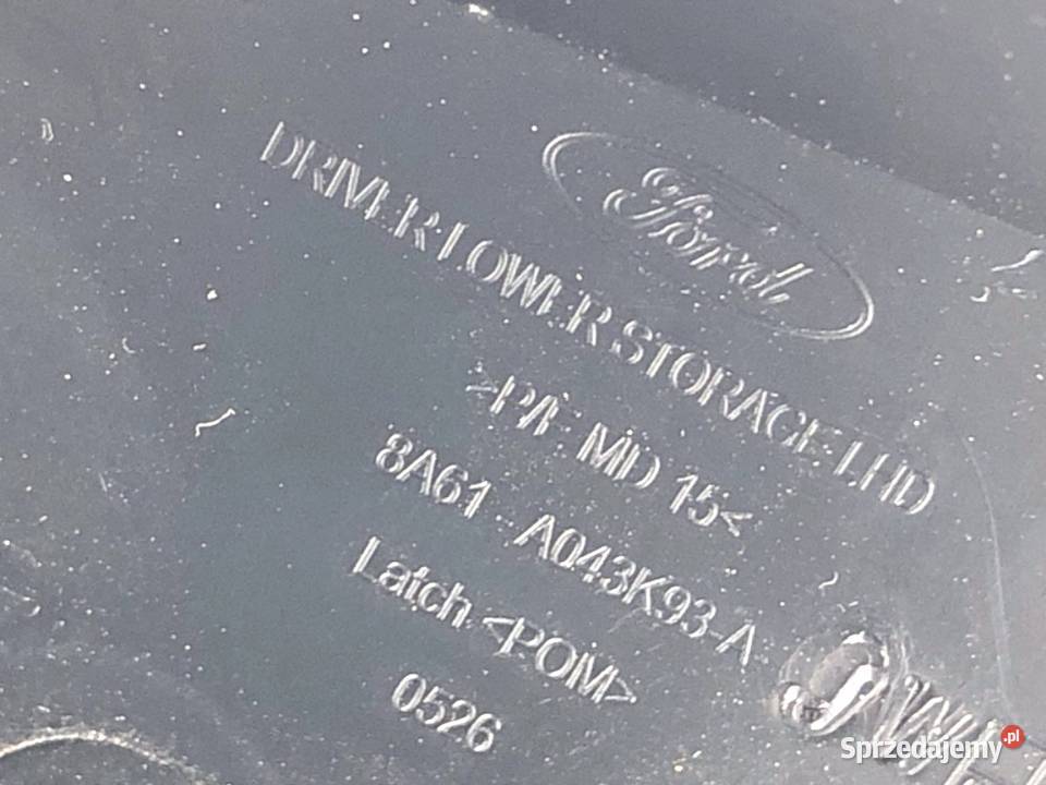 SCHOWEK KIEROWCY FORD FIESTA MK7 Hatchback PÓŁKA Schowki, półki