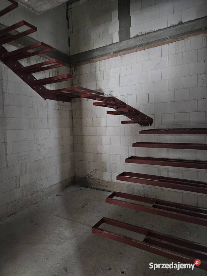 Schody wspornikowe wiszące półkowe konstrukcja sprzedam