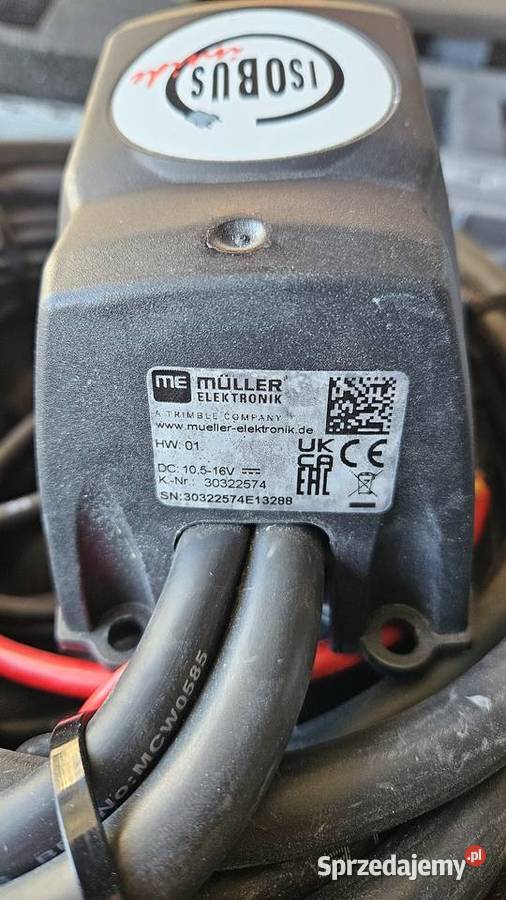 TERMINAL QUARTZ 800 antena gps trimble ISO BUS Goszczanów sprzedam