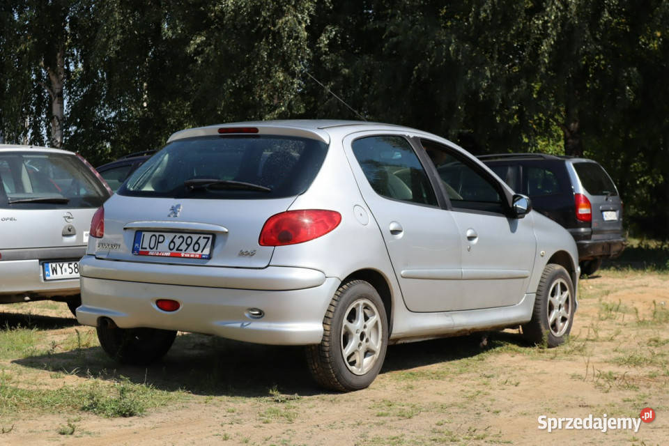 Peugeot 206 2007r 14 Benzyna 5 Drzwi Warszawa