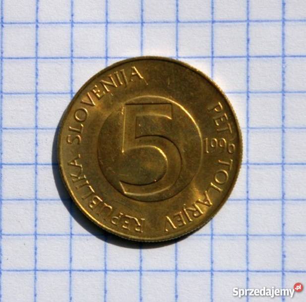 5 TOLARÓW 1996 SŁOWENIA Piszczac