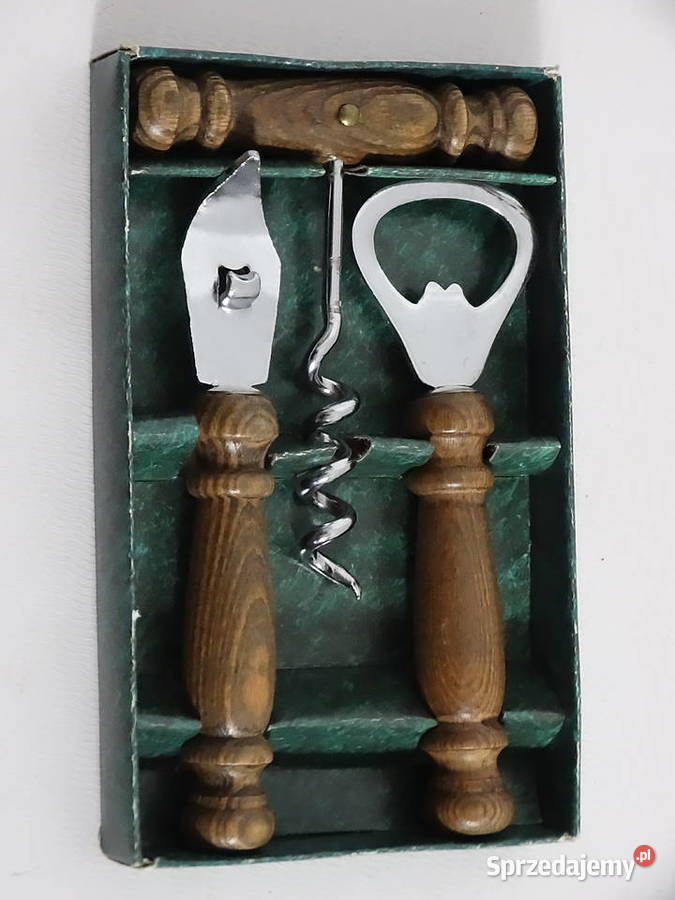 NOWY Zestaw Barmański Rustikal Vintage PRL Stan Biłgoraj sprzedam