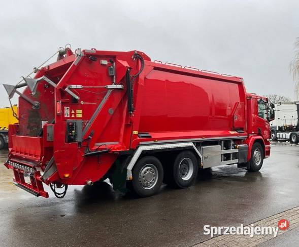 Smieciarka Geensik Norba Eur 6 Scania P450 10665kg Śmieciarki Warszawa