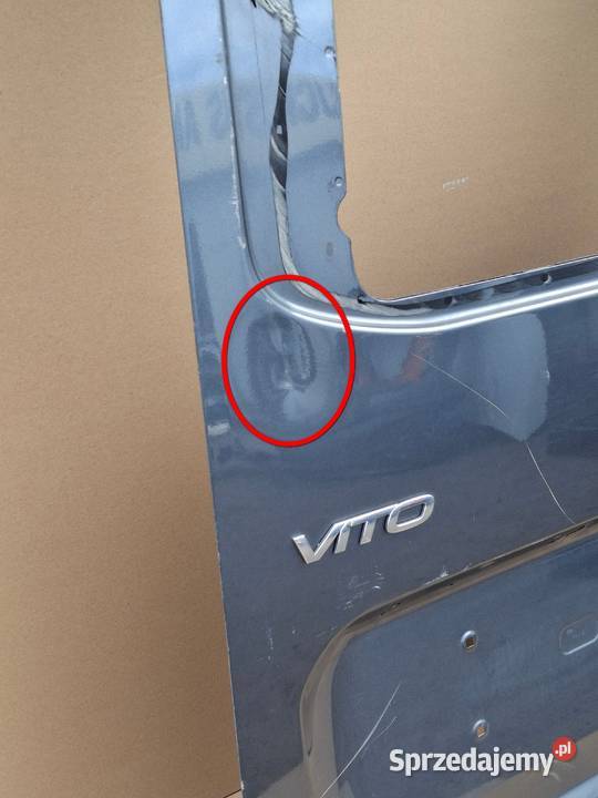 MERCEDES VITO W447 DRZWI TYŁ LEWE PRAWE SKRZYDŁO Bieleń sprzedam