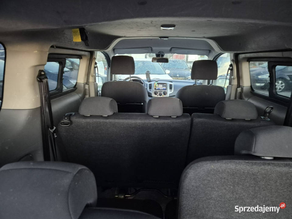Nissan NV200 7 osób komputer pokładowy Bydgoszcz