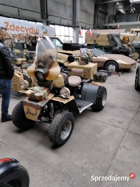 ZIM 350Unikatradziecki quad zabytek Jastrzębie-Zdrój