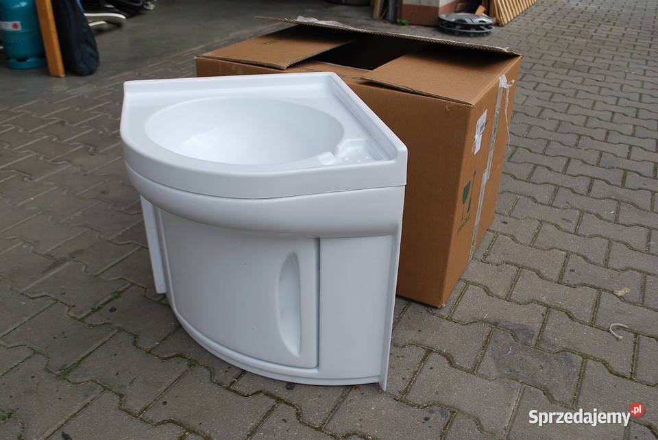 UMYWALKA NAROŻNA Z SZAFKĄ DO PRZYCZEPY mazowieckie Grzebowilk