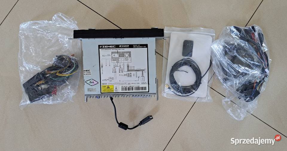 Radio VW Navi GPS Bluetooth Zenec ZENC2011D osobowe