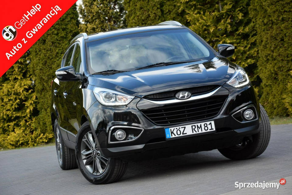 Hyundai ix35 LIFT Premium Ledy Skóry Navi Kamera podgrzewane fotele Ostrów Mazowiecka