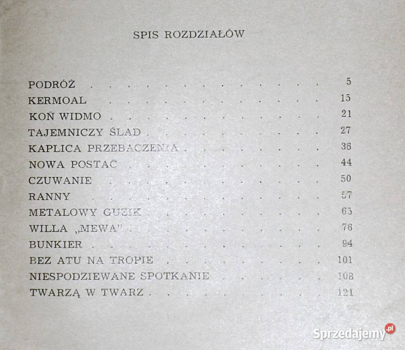 Widmo w zamku Kermoal Pierre Boileau miękka Chełm sprzedam