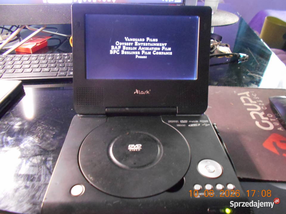 Przenośny odtwarzacz dvd z filmami Szczecin