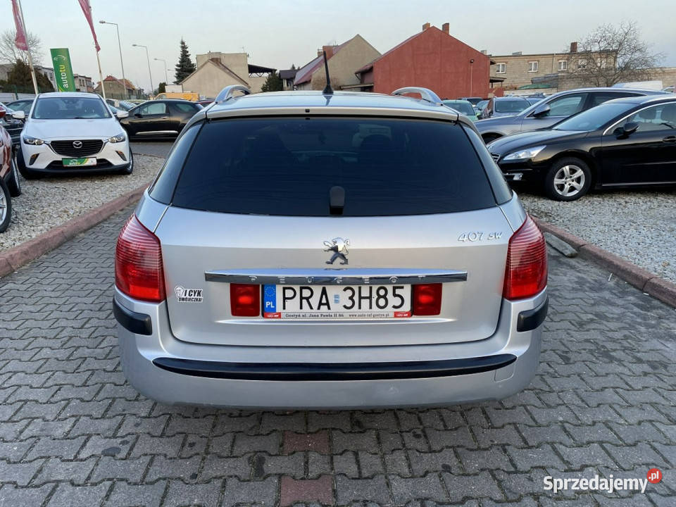 Peugeot 407 SW Peugeot 407 SW Zarejestrowany Gostyń