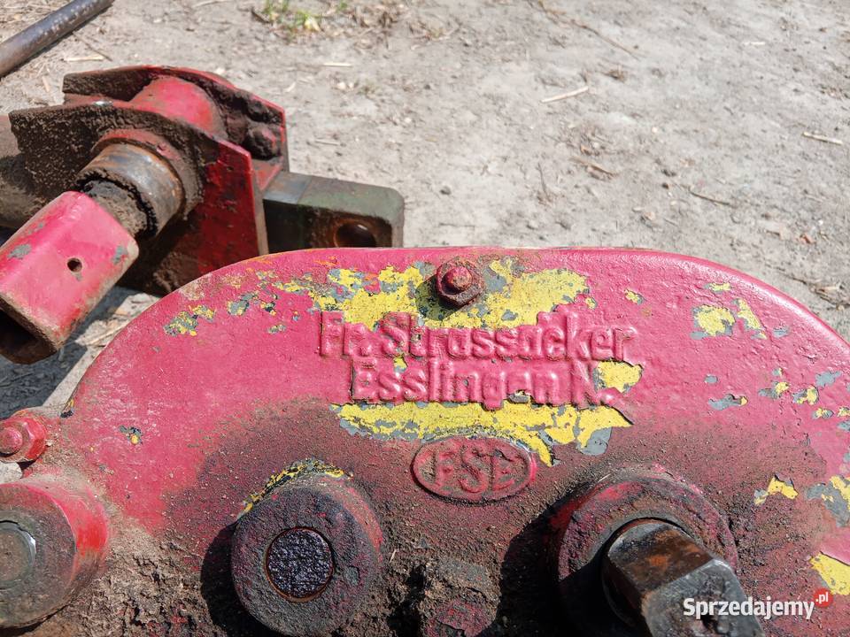 Mechanizm ręcznego wywrotu przyczepy Lewarki Wieluń