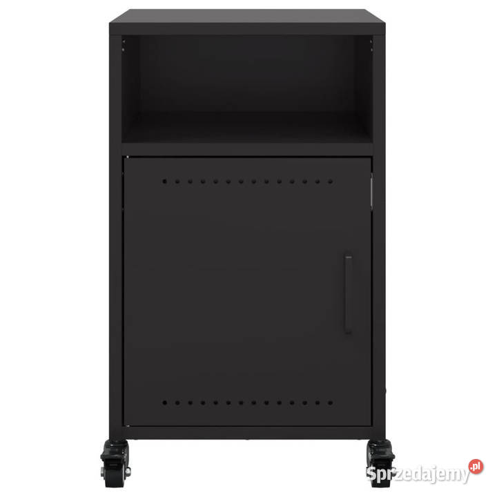 Szafka nocna czarna 36x39x59 stal WM846716