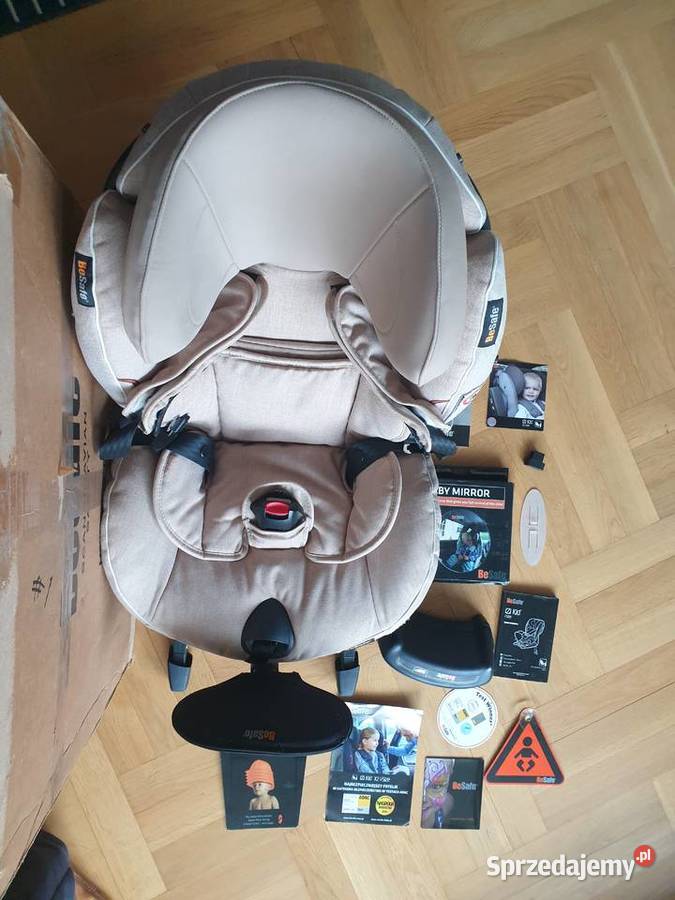 fotelik BeSafe iZi Kid X2 iSize kolor Ivory Testy zderzeniowe 5 punktów Warszawa