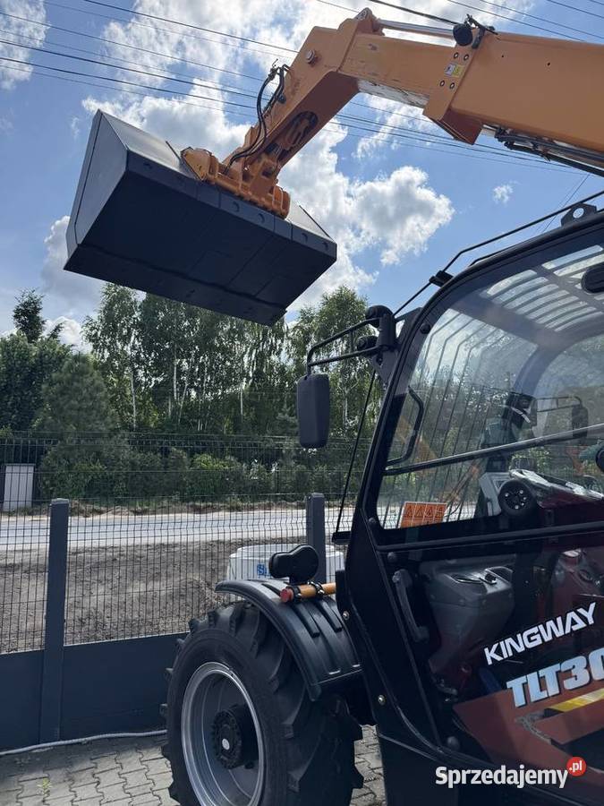 Ładowarka teleskopowa silnik Yanmar udźwig 3000 Łódź