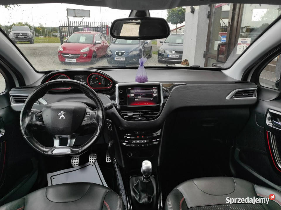 Peugeot 2008 GTline klimatronik biała perła 2008 śląskie Racibórz