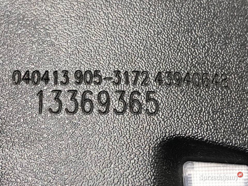 LUSTERKO WEWNĘTRZNE OPEL ZAFIRA C 13369365 Lusterka wewnętrzne