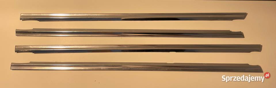 Mercedes Benz W116 parapety listwy chrom pod