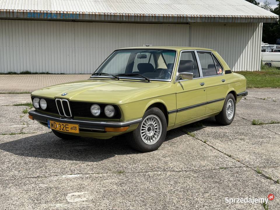 BMW 518 1977 automat zabytek możliwa zamiana zielony Warszawa