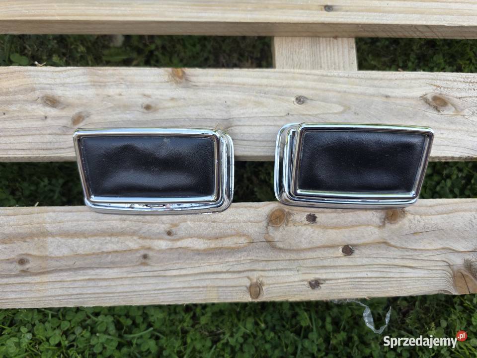 2x Popielniczka Drzwi Czarna Chrom Mercedes W108 małopolskie Skawina