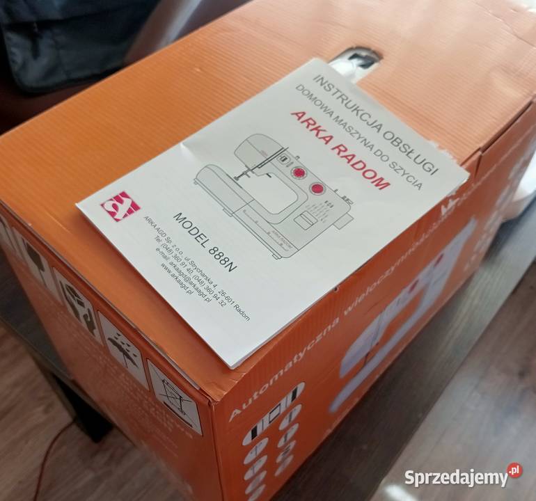 Maszyna do szycia ARKA RADOM 888N Pozostałe Końskie