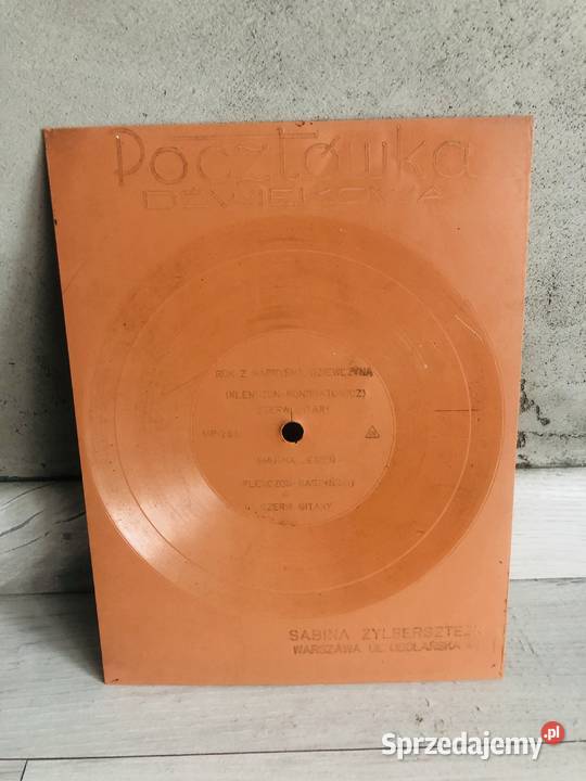 Pocztówka dźwiękowa Czerwone gitary płyta winylowa łódzkie