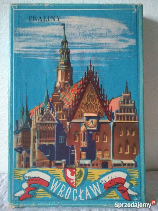 stare pudełka czekoladkach WEDEL GOPLANA SPOŁEM Warszawa