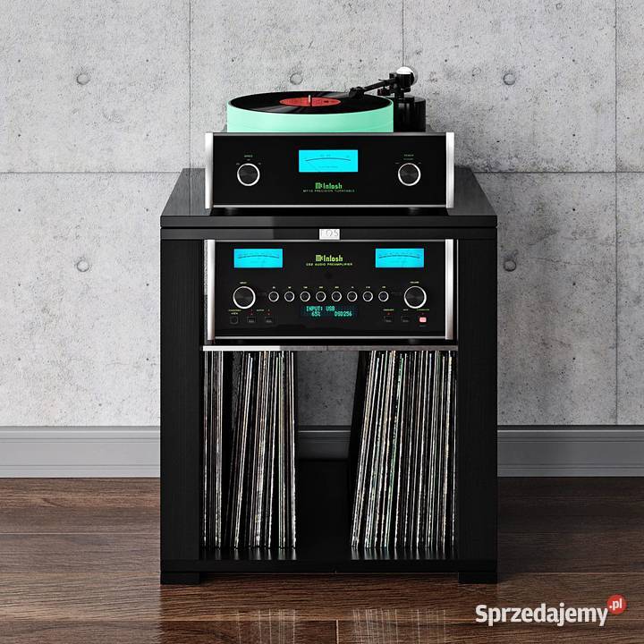 Szafka hifi audio na płyty winylowe FOS Ogrodniczki