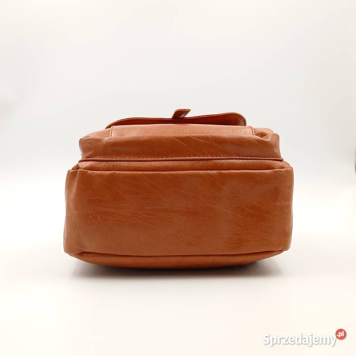 Plecak damski skórzany z klapą Mochila Bolsos Zawiercie