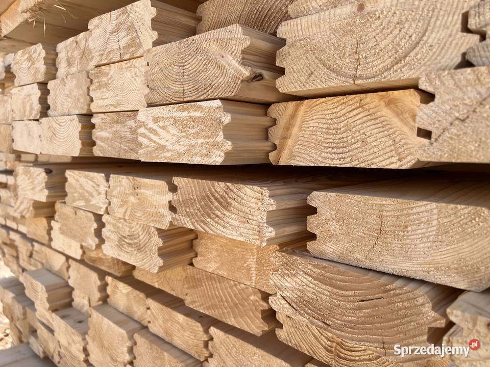 BAL DREWNIANY PROSTOKĄTNY NA DOM 60x150 mm BALE Rzeszów