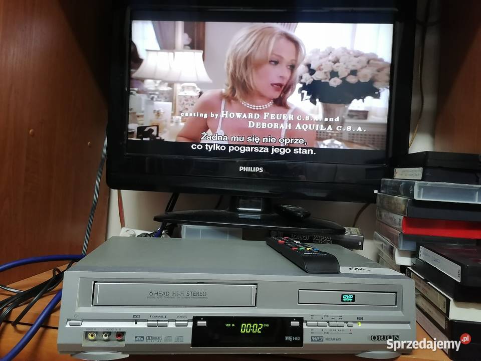 Magnetowid VHS Orion DVDVR2961X HIFI stereo Częstochowa