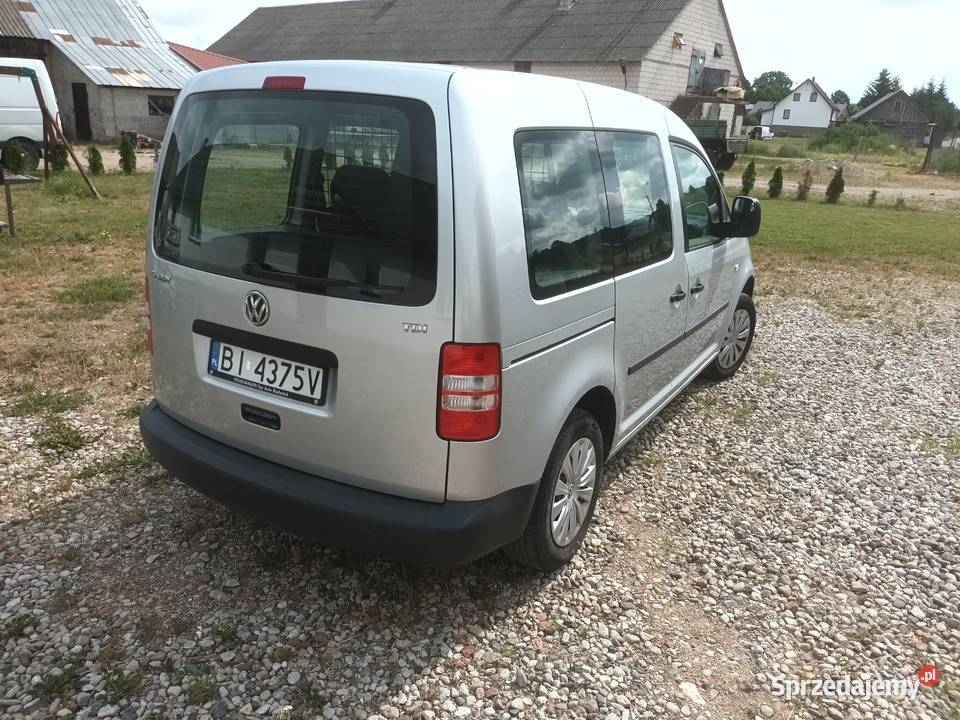 Vw caddy 2011 16Tdi 102 podlaskie Dołki sprzedam