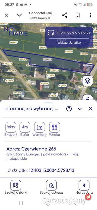 Sprzedam działkę budowlaną najpierw musi być Wynajem