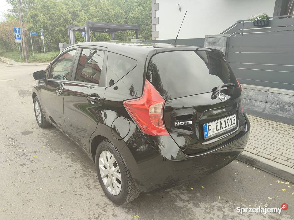 Nissan Note 2015r 12 80 Bogate Wyposażenie małopolskie Wielka Wieś