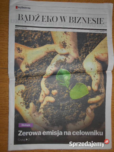 BĄDŹ EKO W BIZNESIE Gazeta Wyborcza Parczew sprzedam