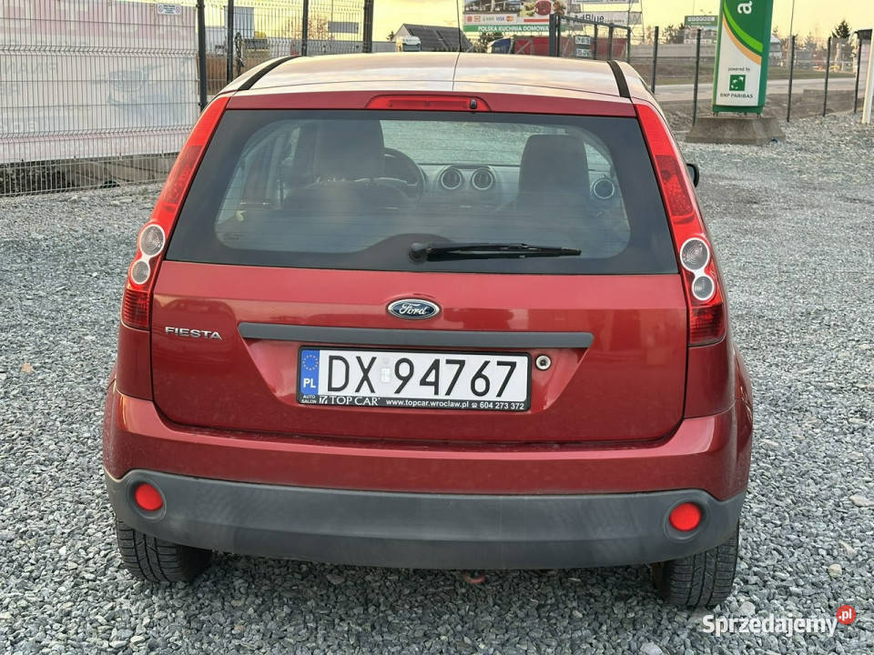 Ford Fiesta 13 8V Duratec 60 2006r Mk6 20022008 Zarejestrowany w Polsce